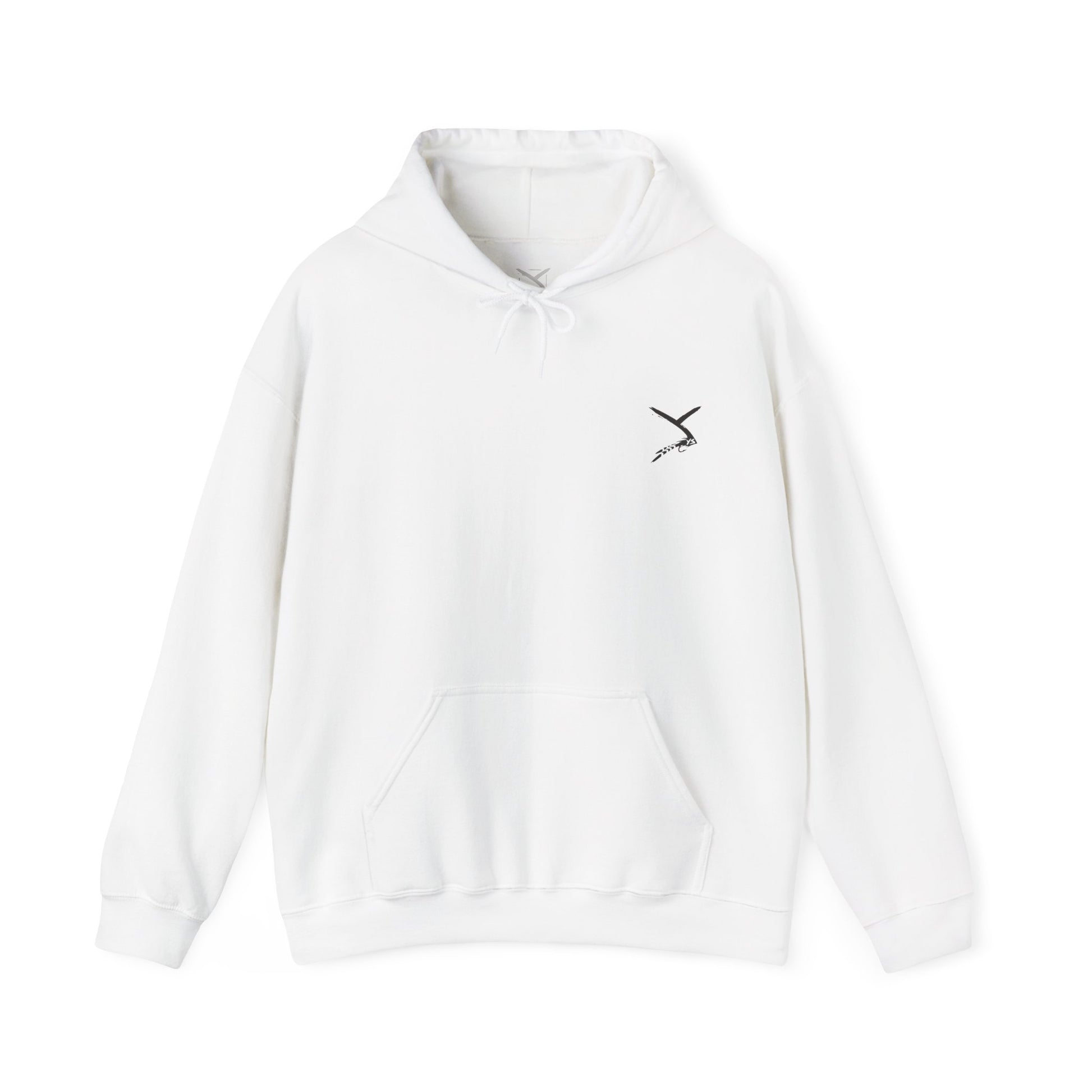white hoodie