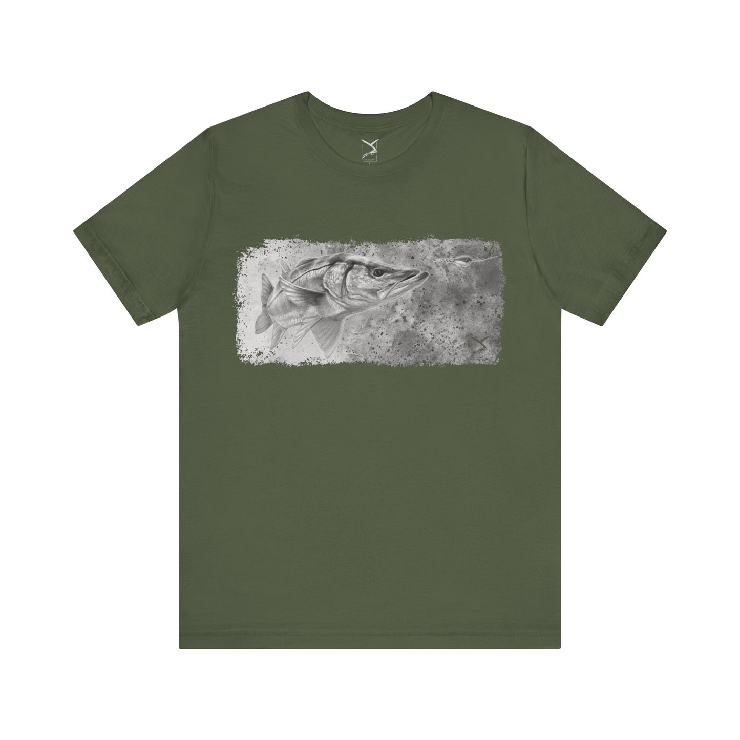 snook design green shirt