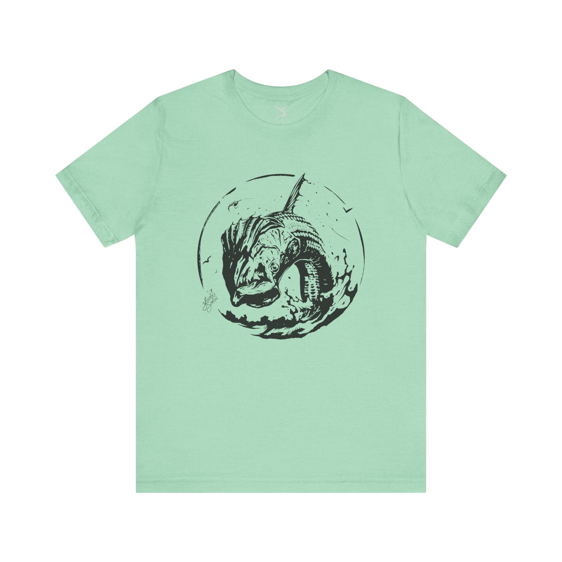 tarpon fish-graphic T-shirt