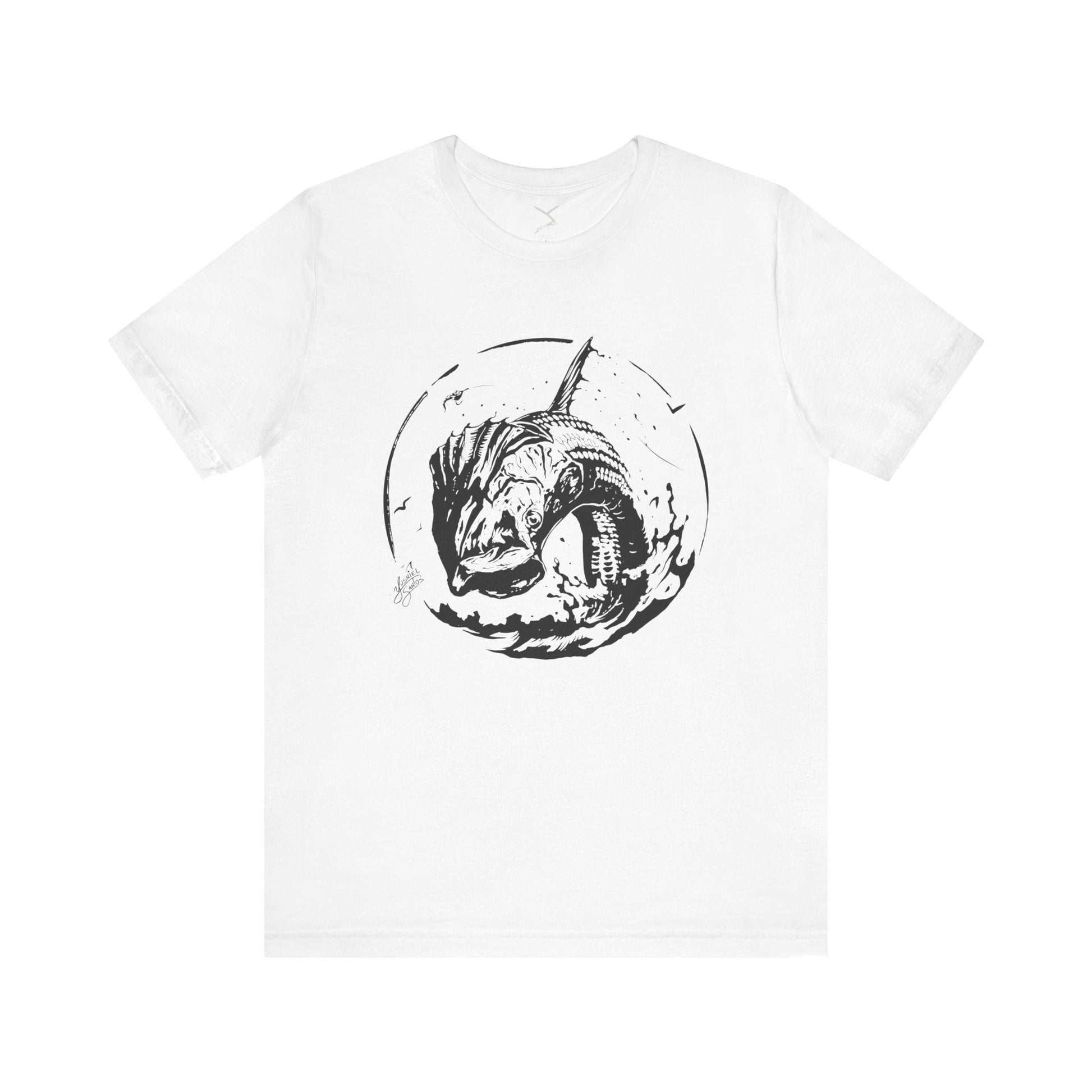 tarpon, white t-shirt, fly fishing