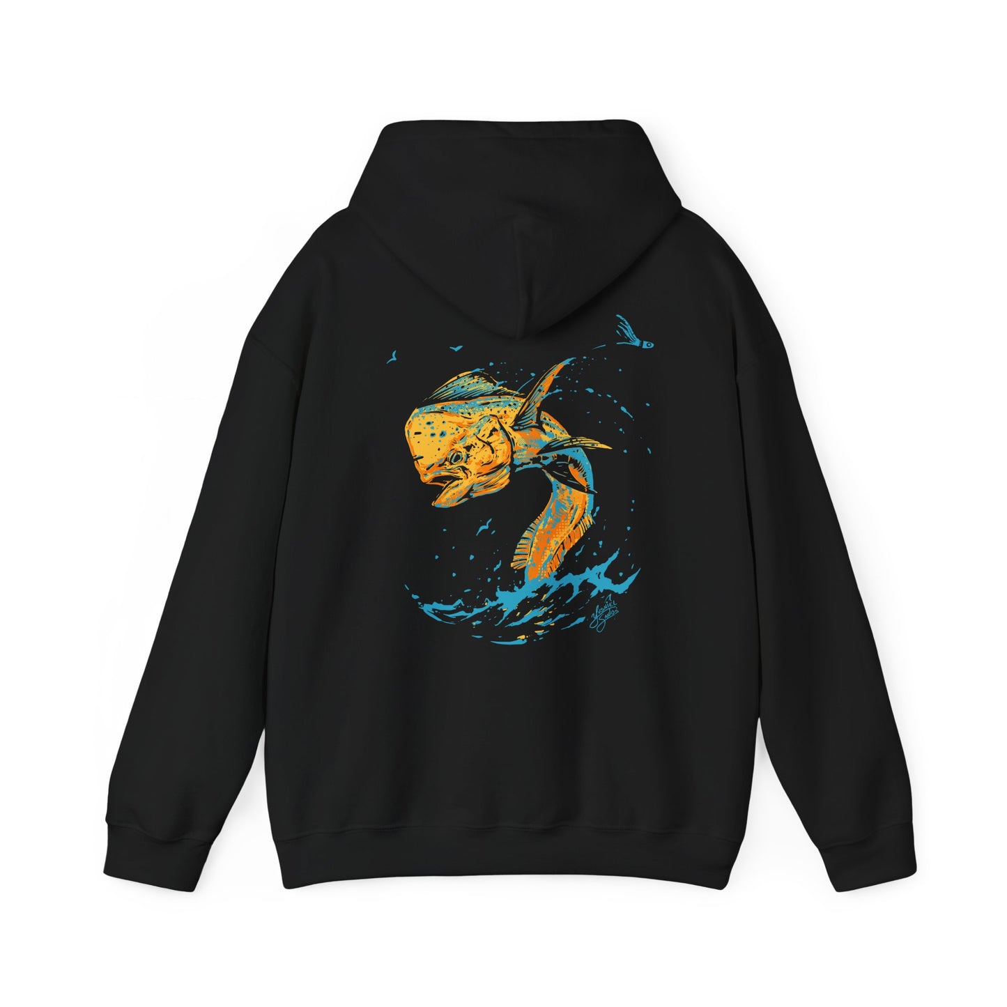 Mahi Jumping-Black Hoodie