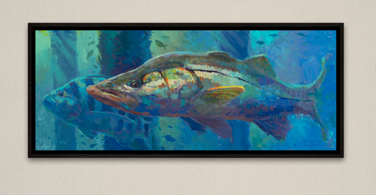 "Under The Dock" Original Paining