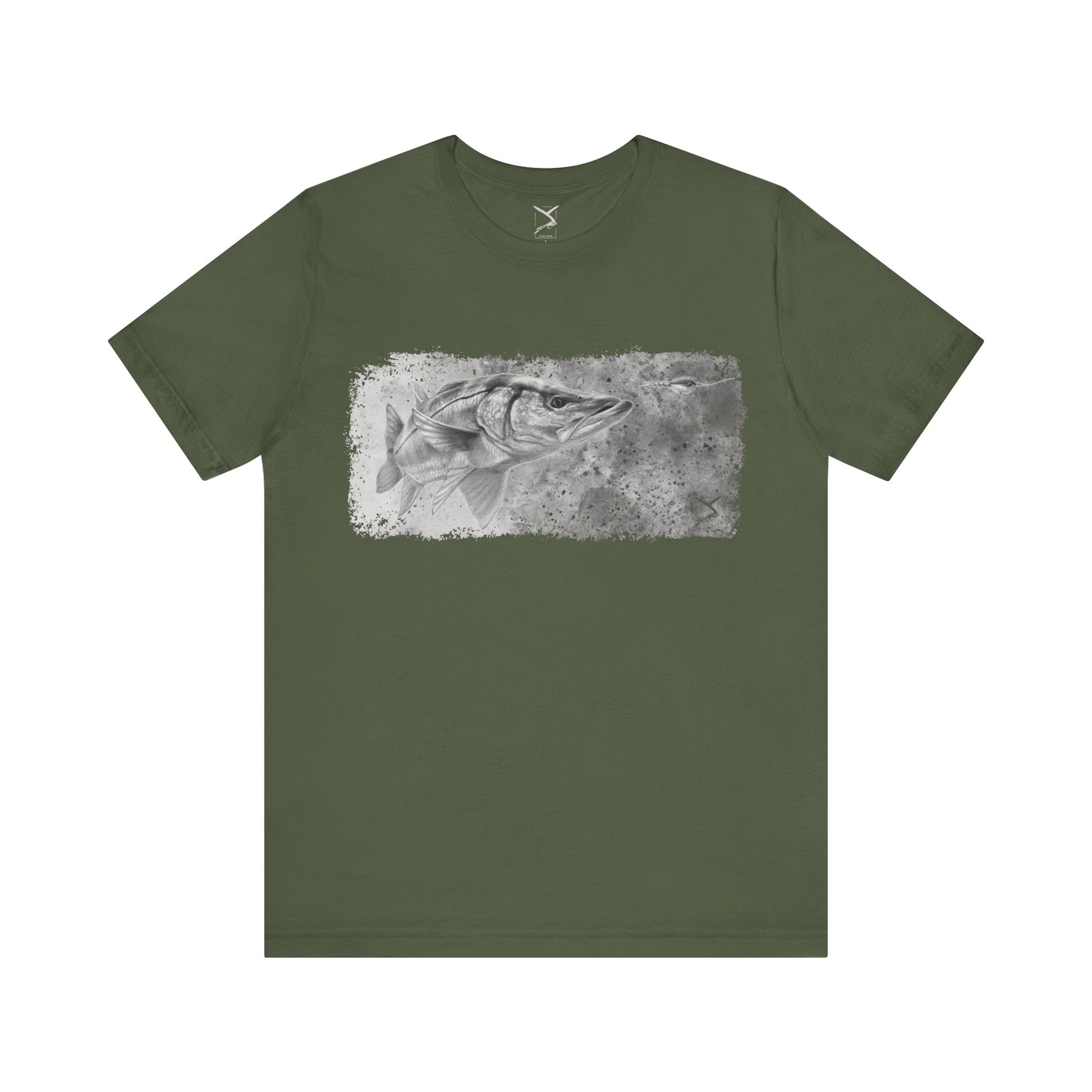 snook design green shirt