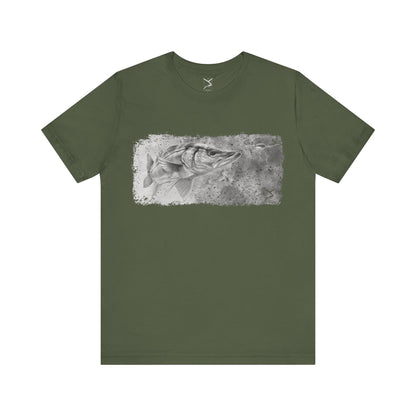 snook design green shirt