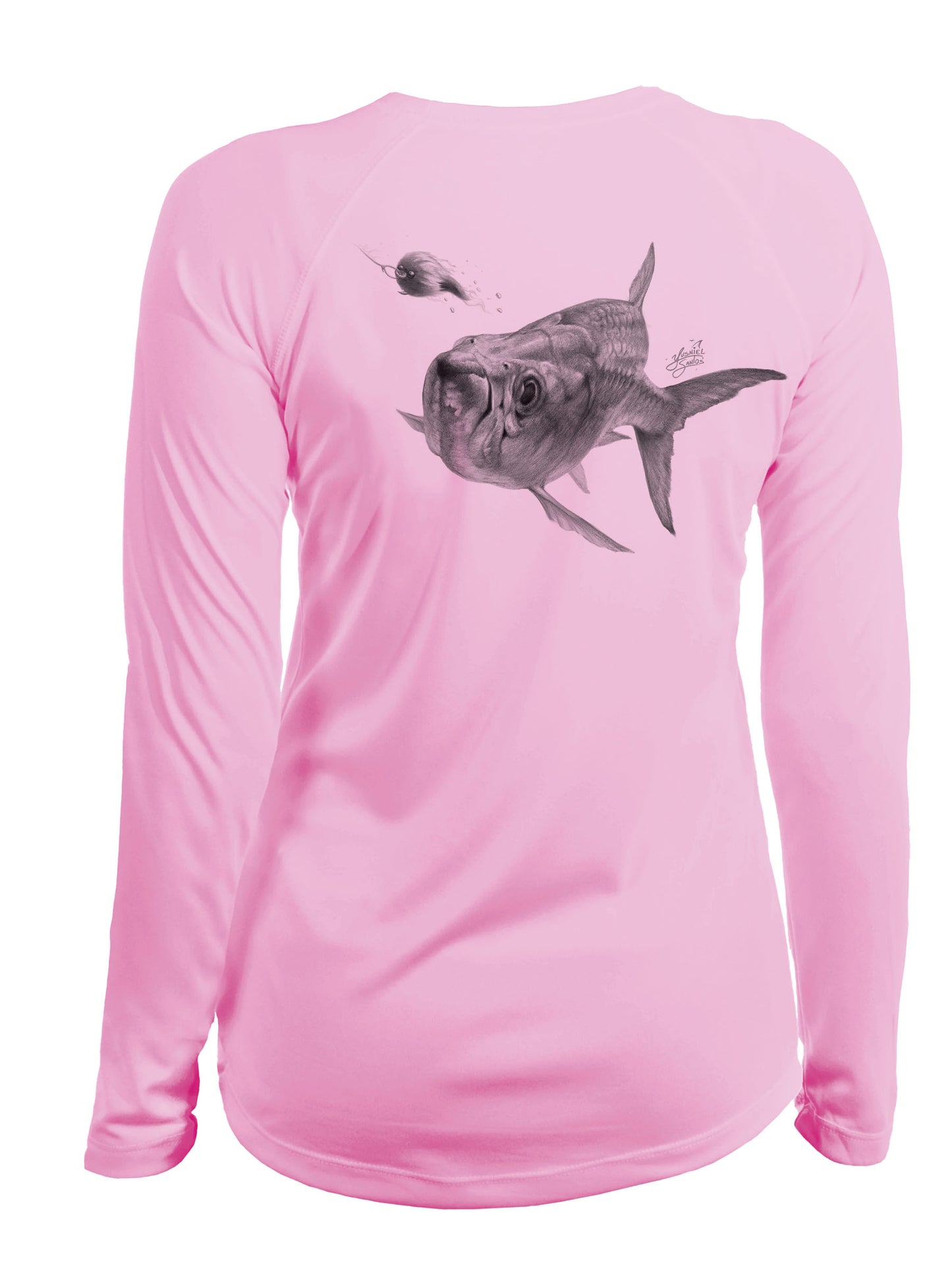 pink shirt-tarpon design