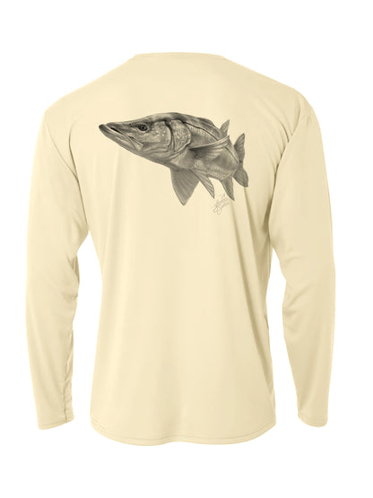 yellow performance shirt- snook
