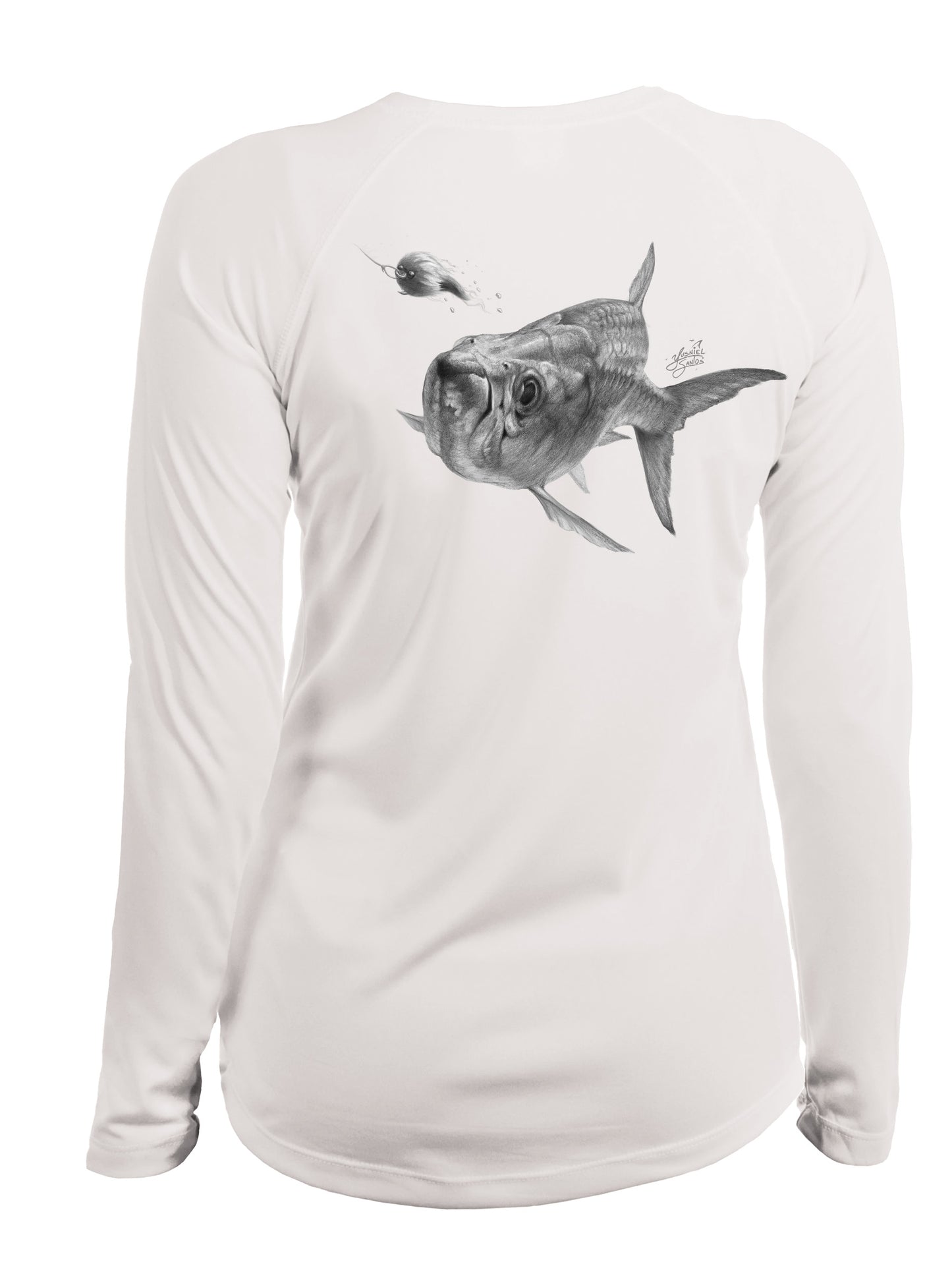 white shirt-tarpon design