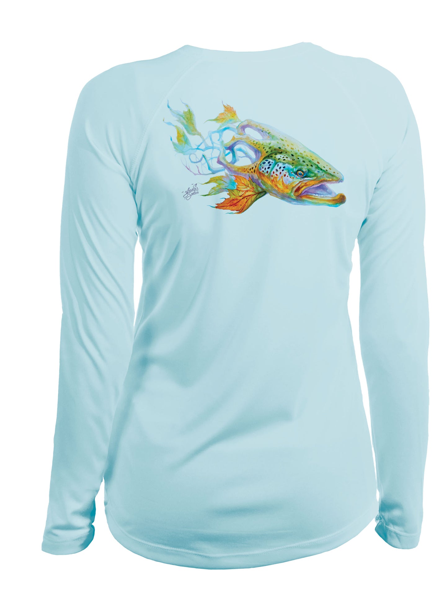 Brown Trout Branches Women's Performance Shirt